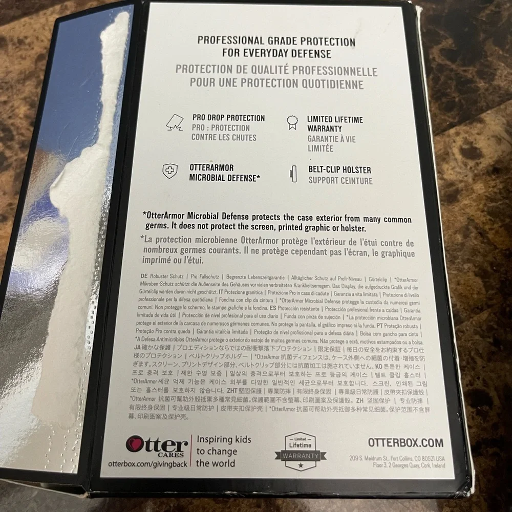 Otterbox defender iphone 2019 small, opened to try fit